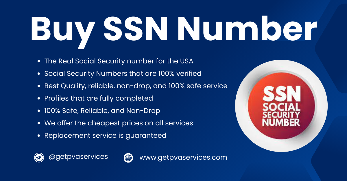 Buy SSN Number